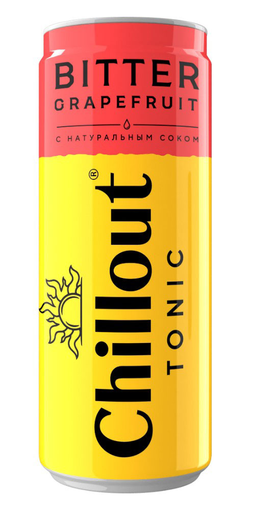 

Тоник Chillout Bitter Grapefruit ж/б 0.33 л