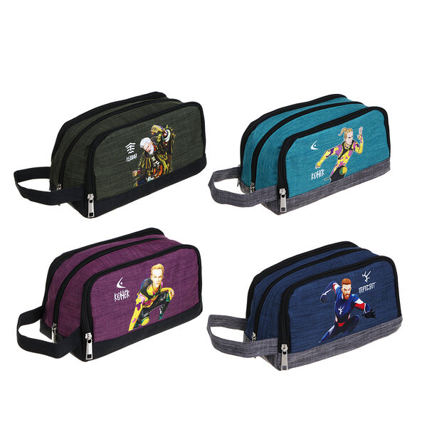 Юl несессер, полиэстер, 21х13х9см, 4 дизайна