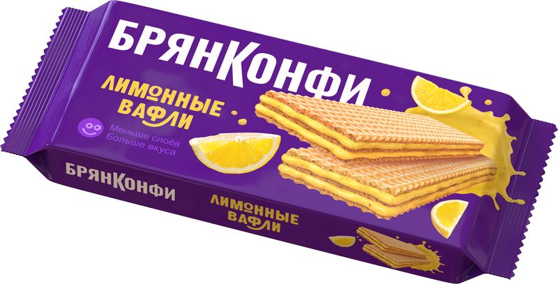 

Вафли Брянконфи лимонные 190 г