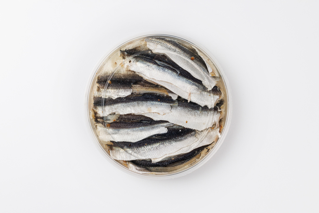 

Килька балтийская ВкусВилл филе на коже в масле с пряностями 180 г