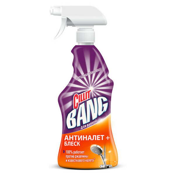 Чистящее средство Cillit Bang Антиналет + Блеск 750 мл