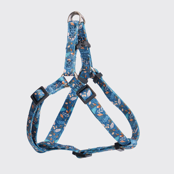 Шлейка Rungo Step-in ширина 1 см цветочный 33-46.5 см