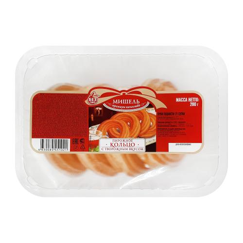 

Пирожное Мишель Кольцо с творожным вкусом 200 г