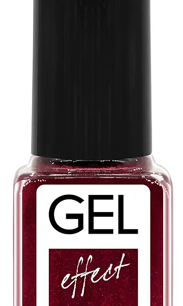 Лак для ногтей Jeanmishel Gel Effect 152 Темно-бордовый 6 мл
