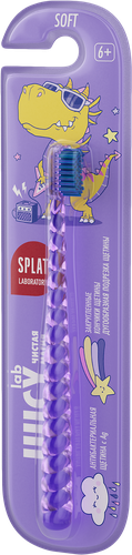 

Splat Juicy lab Магия единорога Зубная щетка мягкая для детей прозрачная цвет в ассортименте 1 шт.