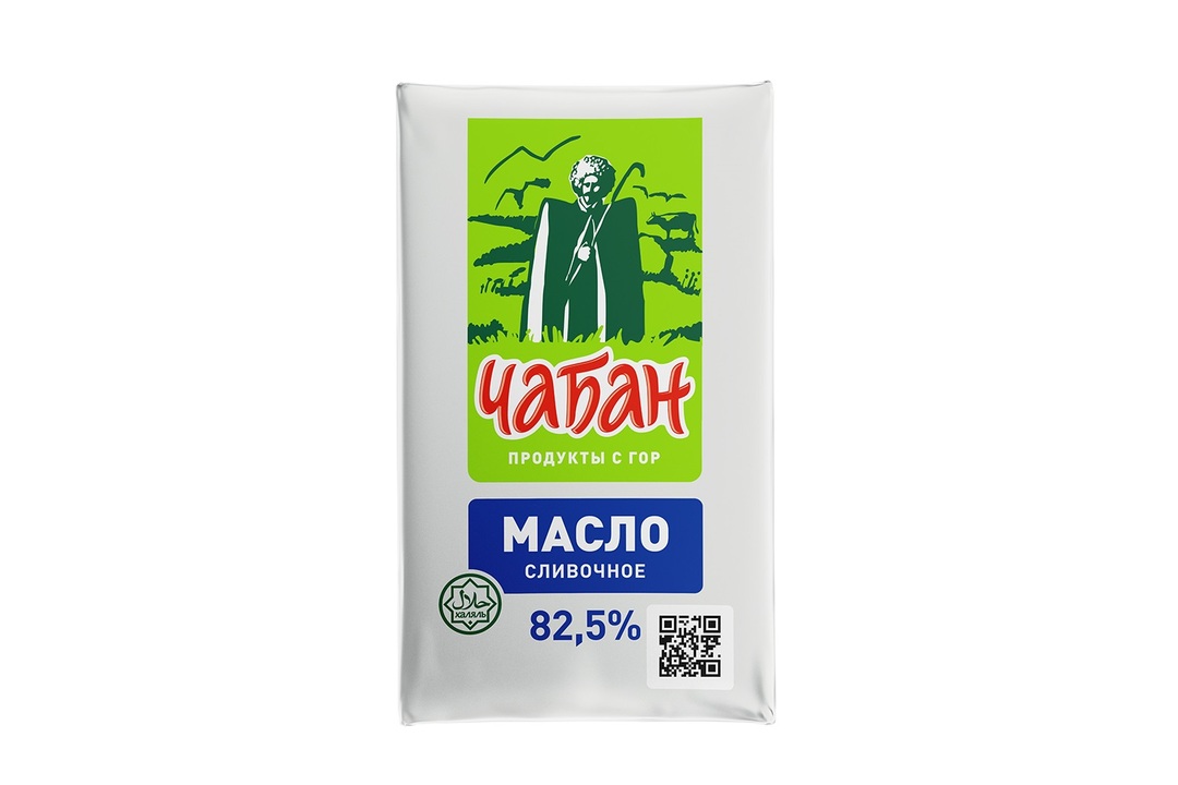 

Масло сливочное Чабан 82.5% 180 г