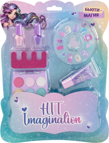 

Набор детской косметики Hit Imagination Бьюти-магия 26.7х21.2х2.5 см