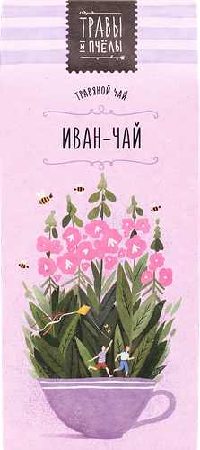 Чай травяной Травы и пчелы Иван-чай 40 г