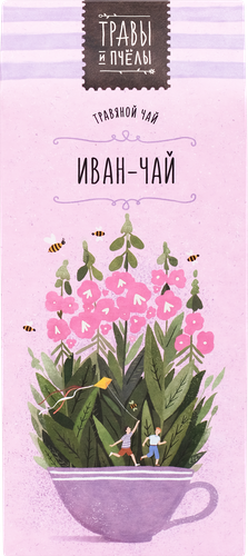 

Чай травяной Травы и пчелы Иван-чай 40 г