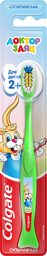 Зубная щетка Colgate Доктор заяц 2+ 