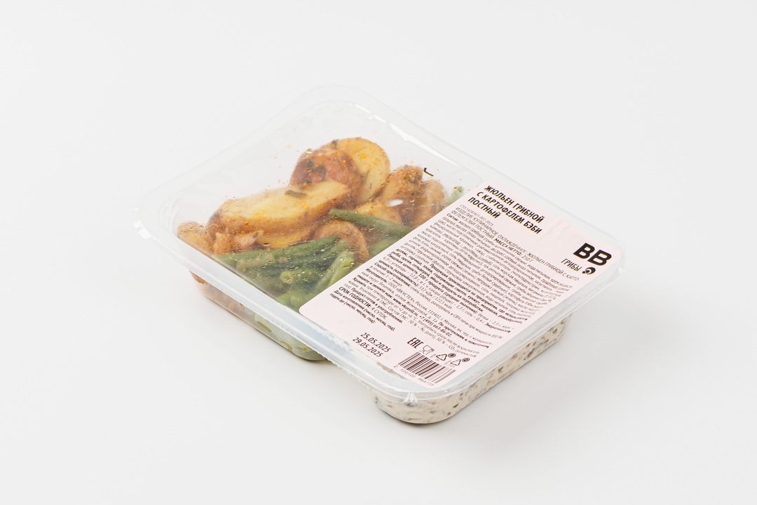

Жюльен грибной ВкусВилл с картофелем бэби постный 250 г