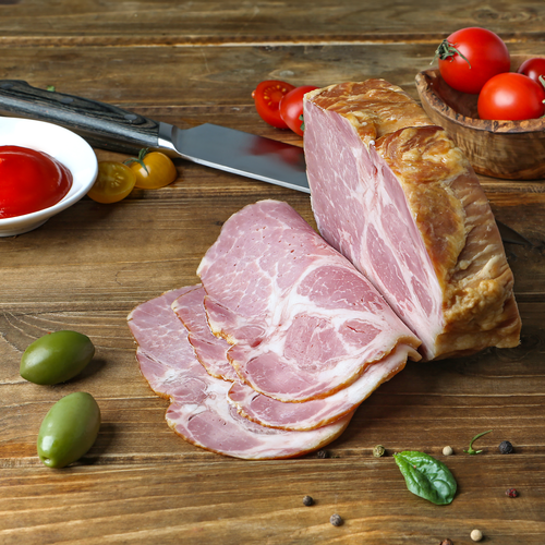 

Шейка копчено-вареная из свинины ЛЕНТА FRESH Подмосковная, весовая