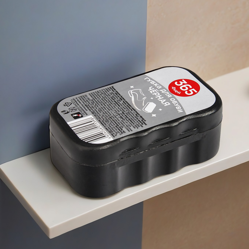 

Губка для обуви 365 ДНЕЙ черная