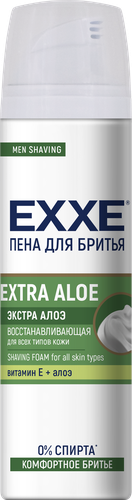 

Пена для бритья Exxe Men Extra Aloe восстанавливающая 200 мл