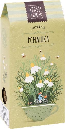 

Напиток чайный Травы и пчёлы травяной ромашка 40 г