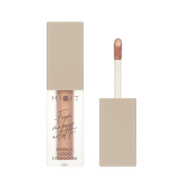 Тени для век Mixit Sparkle Liquid Eyeshadow 01 Agate жидкие сияющие 3.8 г