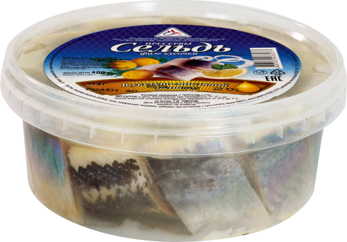 

Сельдь Мурман Фиш тихоокеанская филе-кусочки в уксусно-масляной заливке 400 г