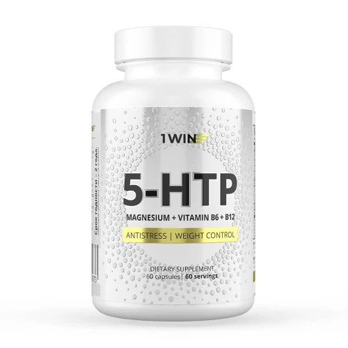 

5-HTP 1WIN c магнием и витаминами группы В, 60 капсул