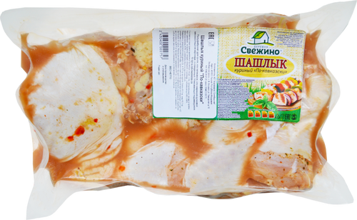 

Шашлык куриный ДЕРЕВНЯ СВЕЖИНО По-кавказски в маринаде, весовой