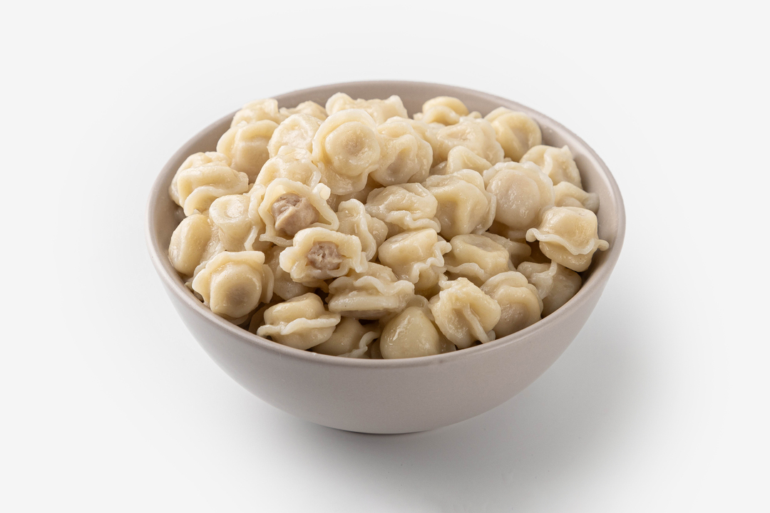 

Пельмени ВкусВилл микро с курицей и говядиной 500 г