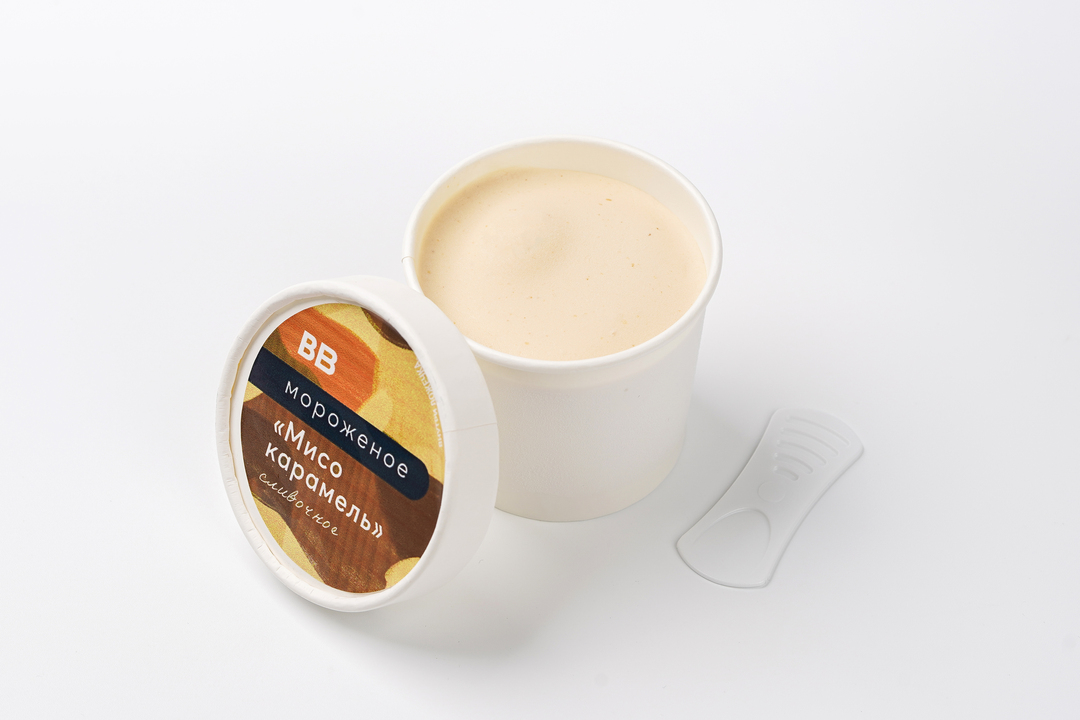 

Мороженое сливочное ВкусВилл Мисо карамель 80 г