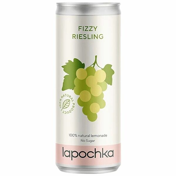 Лимонад Lapochka Fizzy Riesling 330 мл