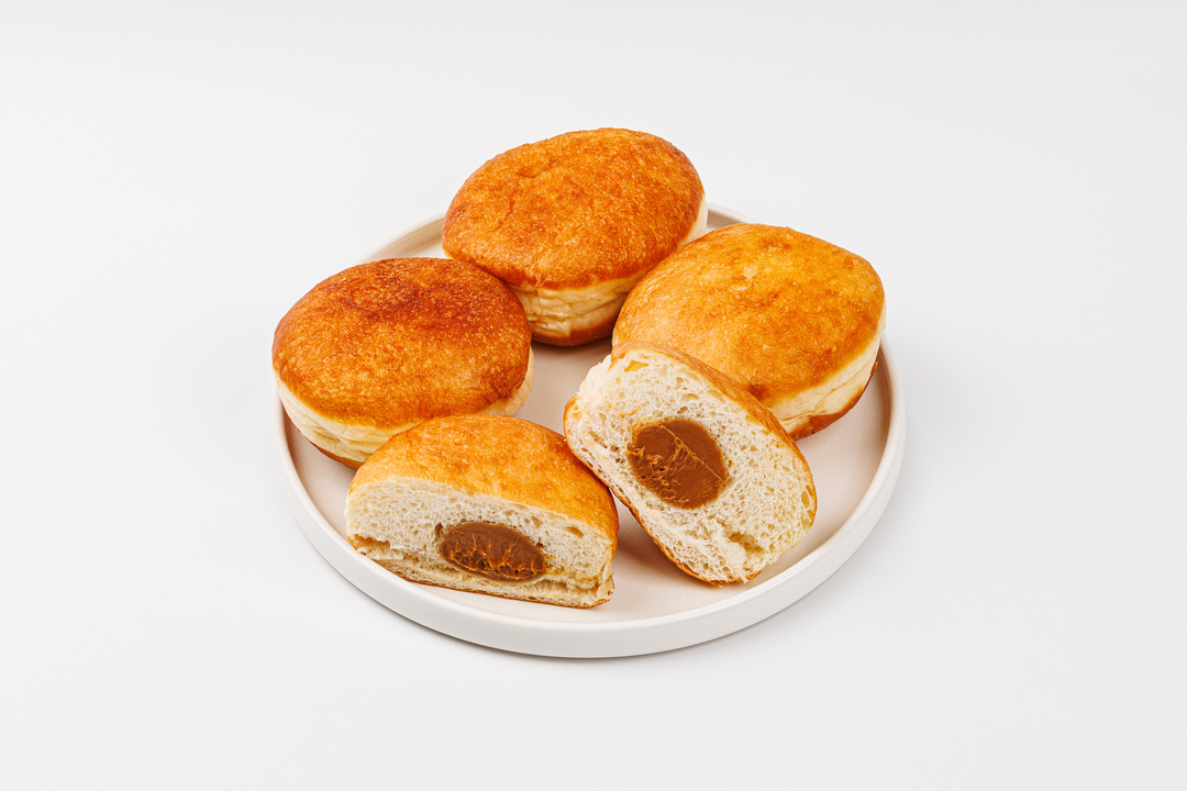 

Пончики с вареной сгущенкой 4 шт. замороженные 280 г