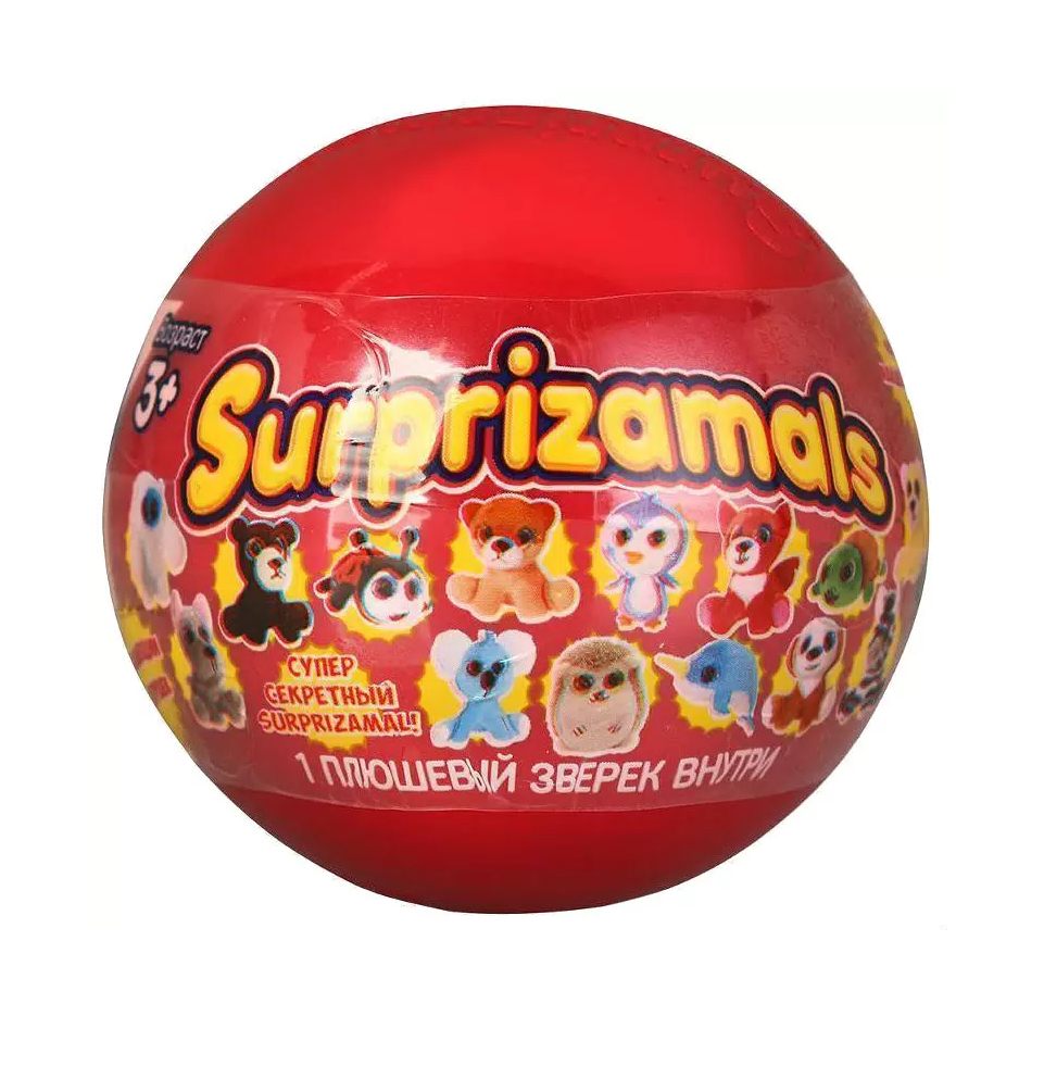 

Игрушка Surprizamals Плюшевая фигурка зверят Прыгли 1 шт