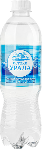 Вода Истоки Урала артезианская, негазированная, 0.5 л