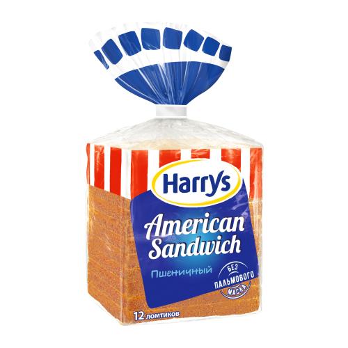 

Хлеб Harry's American Sandwich пшеничный 470 г