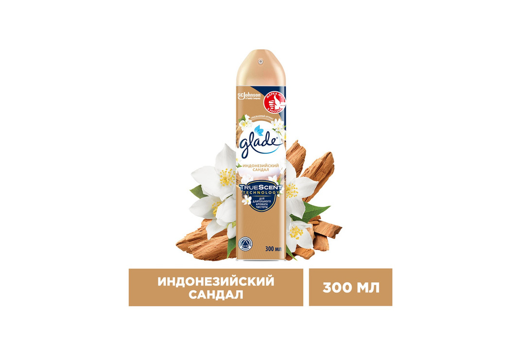 

Освежитель воздуха Glade Индонезийский сандал 300 мл