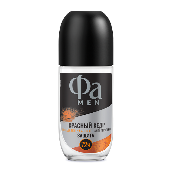 Дезодорант роликовый мужской Фа Men Красный кедр 50 мл
