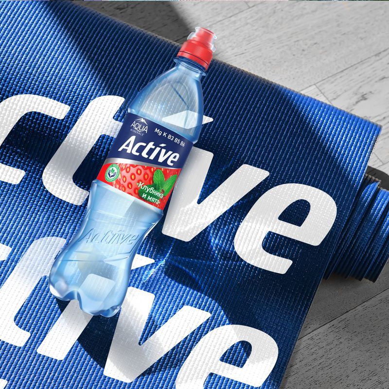 

Вода негазированная Aqua Minerale Active Клубника и мята 0.5 л