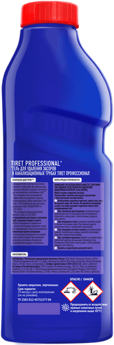 

Средство Tiret для растворения загрязнений канализации 1000 мл