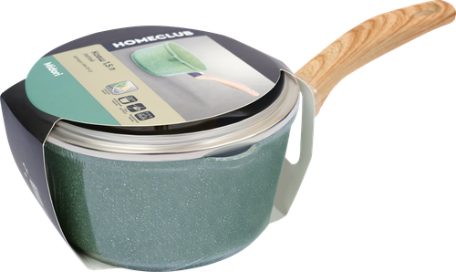 

Ковш Homeclub Midori литой со стеклянной крышкой антипригарное покрытие 1.5 л