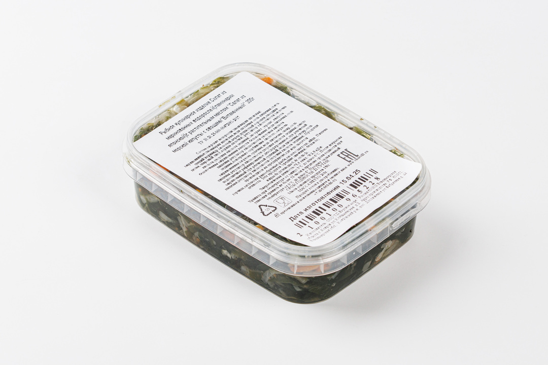 

Салат ВкусВилл из морской капусты Витаминный 200 г