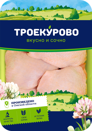 

Бедро куриное ТРОЕКУРОВО охлажденное подложка