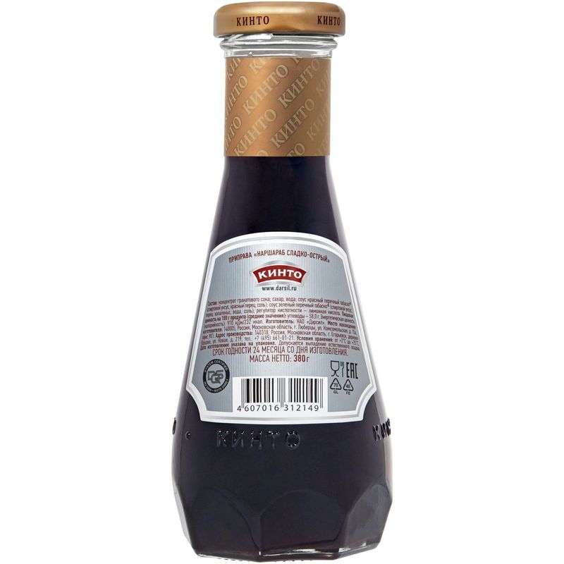 

Соус Кинто Наршараб сладко-острый 380 г