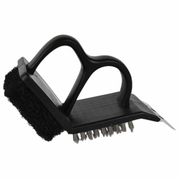 Щетка для чистки решеток для гриля и барбекю 15х6х10 см