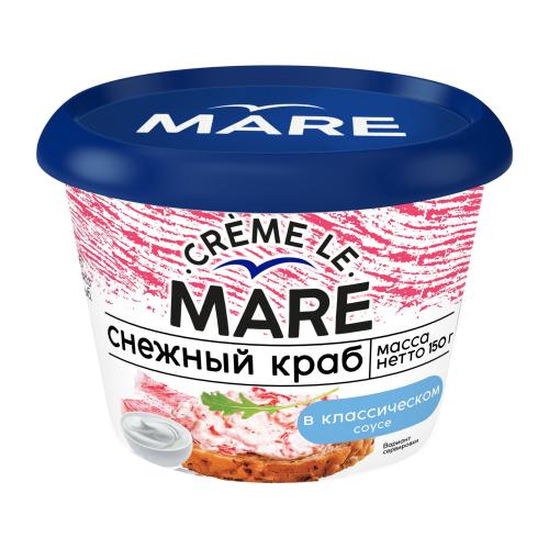 

Закуска Creme Le Mare Снежный краб в классическом соусе 150 г