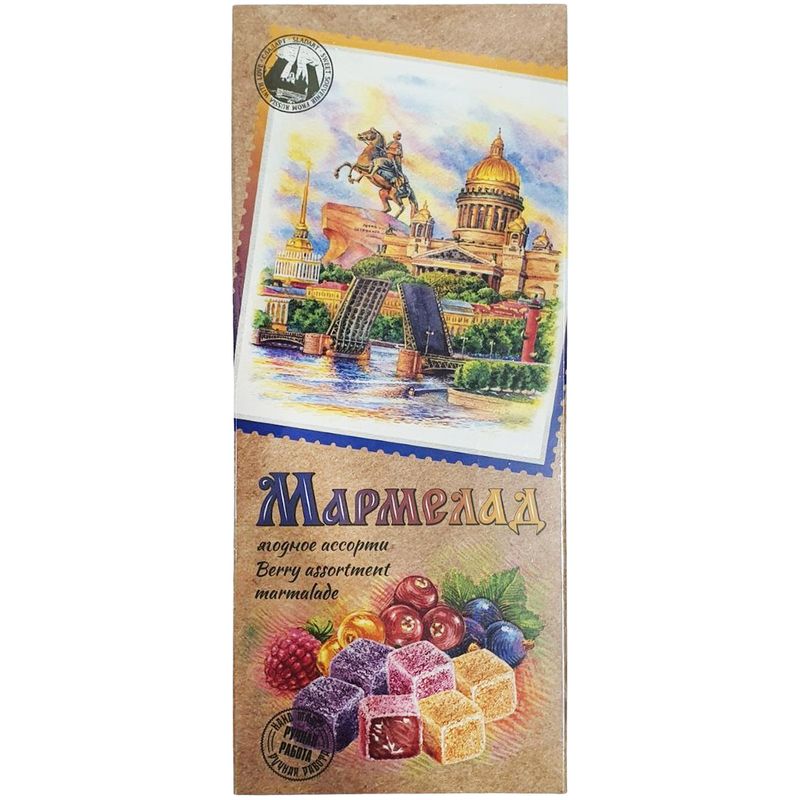 

Мармелад Сладарт Ягодное ассорти Санкт-Петербург 200 г