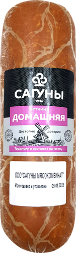 

Ветчина Сагуны Домашняя мини категория Б вес