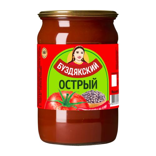 

Соус томатный Буздякский острый 670 г