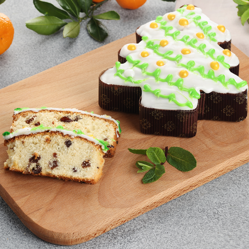 

Кекс творожный Лента Fresh Рождественский, 350 г