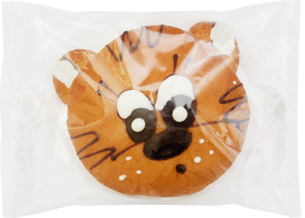 Булочка Золотой колос Тигренок с шоколадной начинкой 70 г