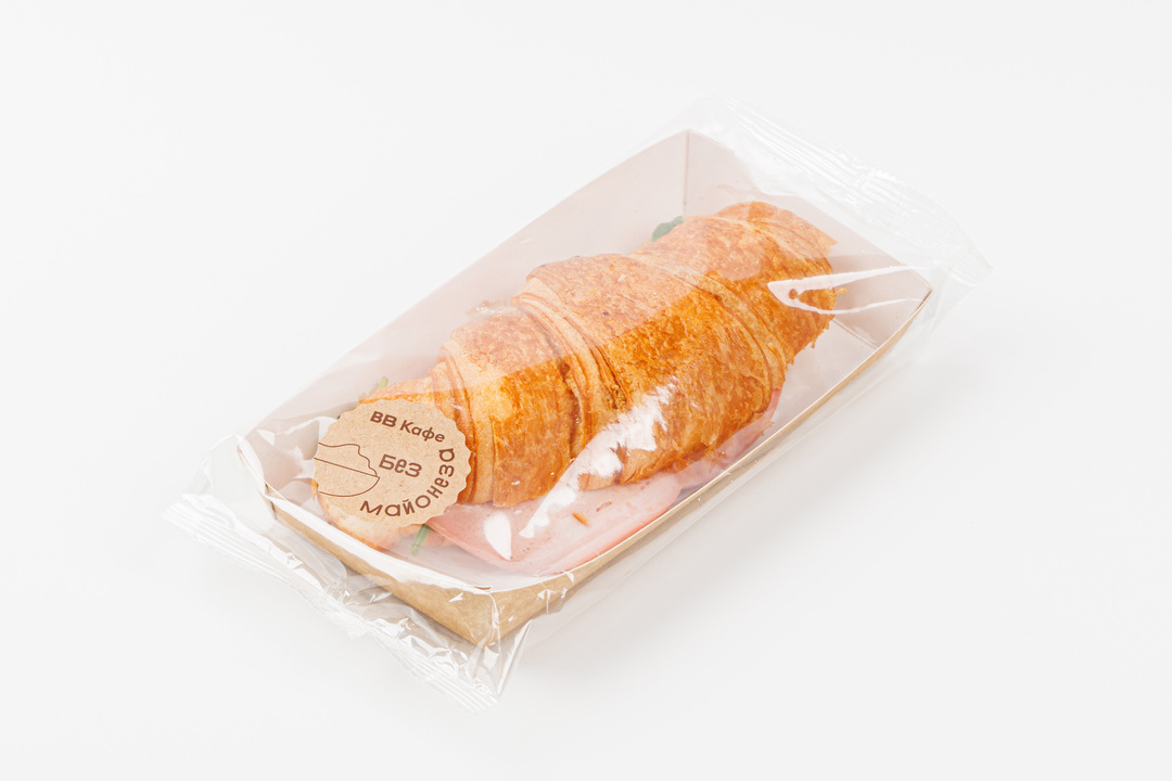 

Круассан с мортаделлой, крем-чизом и трюфелем, кафе 125 г