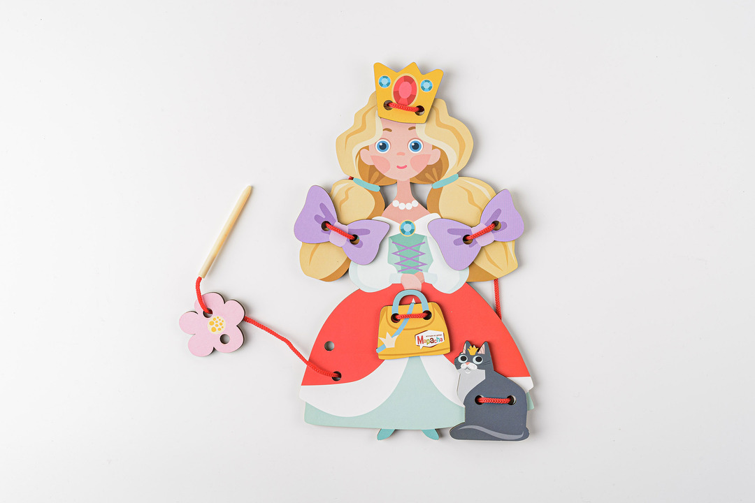 

Игрушка Mapacha шнуровка Принцесса, 93 г