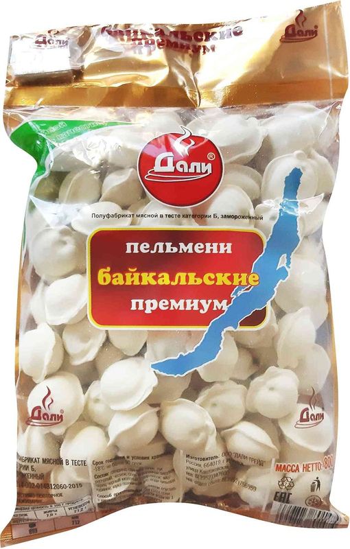 

Пельмени Дали Байкальские Премиум 800 г
