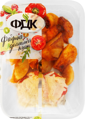 

Отбивная Фдк из свинины с ароматным картофелем 250 г