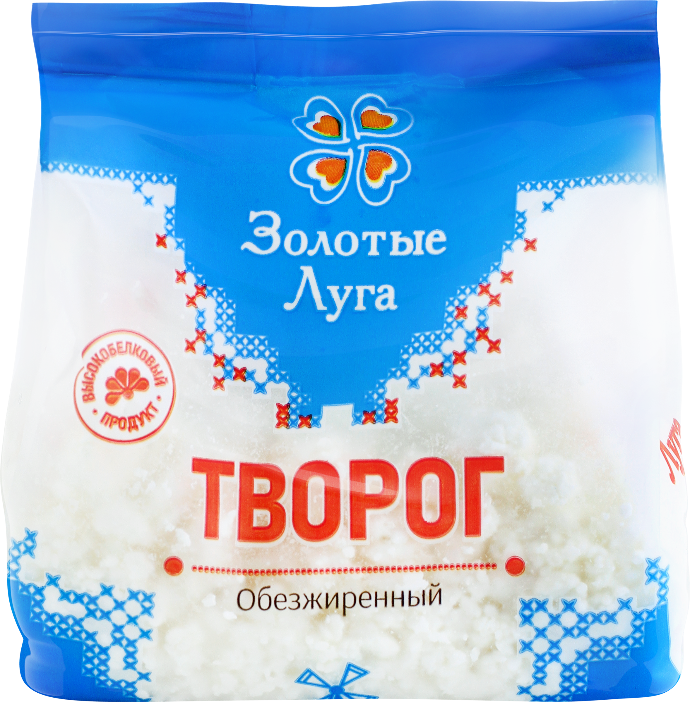 

Творог Золотые луга обезжиренный 0% 180 г